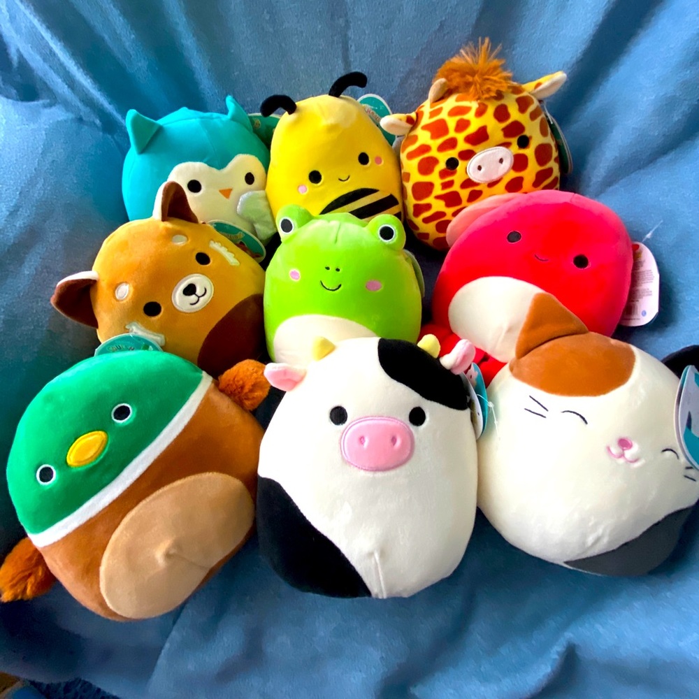 Squishmallow Connor and Avery entire Squad 7”